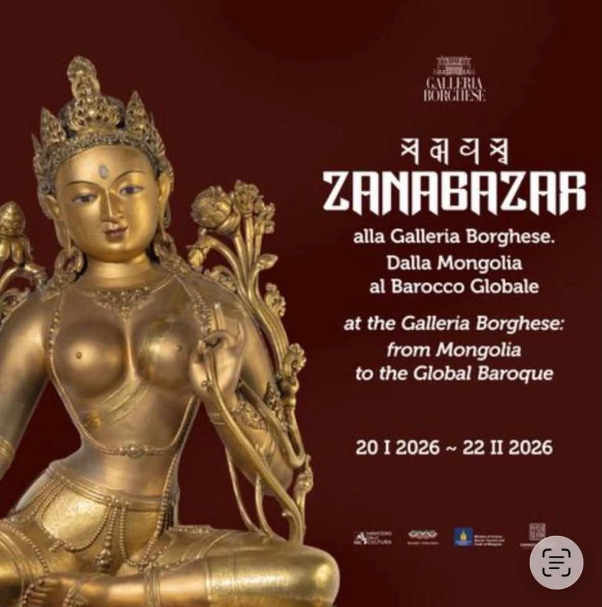 Италд “ЗАНАБАЗАР: Монголоос Барокко урлагийн ертөнц рүү” үзэсгэлэн нээгдлээ